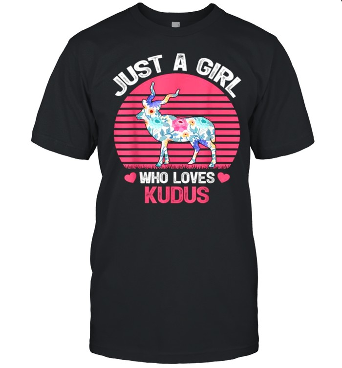 Lover Just A Girl Who Loves Kudus Tee Shirt