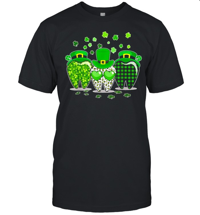 Plaid Tooth Dental Assistant St Patrick’s Day shirt