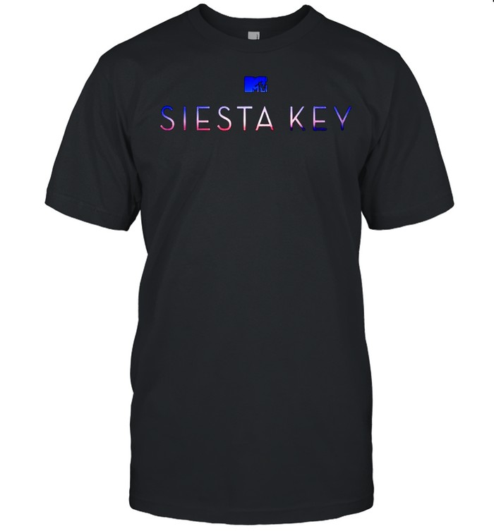 Siesta Key Logo Sunset shirt