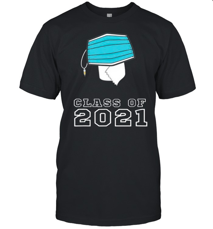 Toilet Paper Face Mask Class Of 2021 Graduation Cap shirt