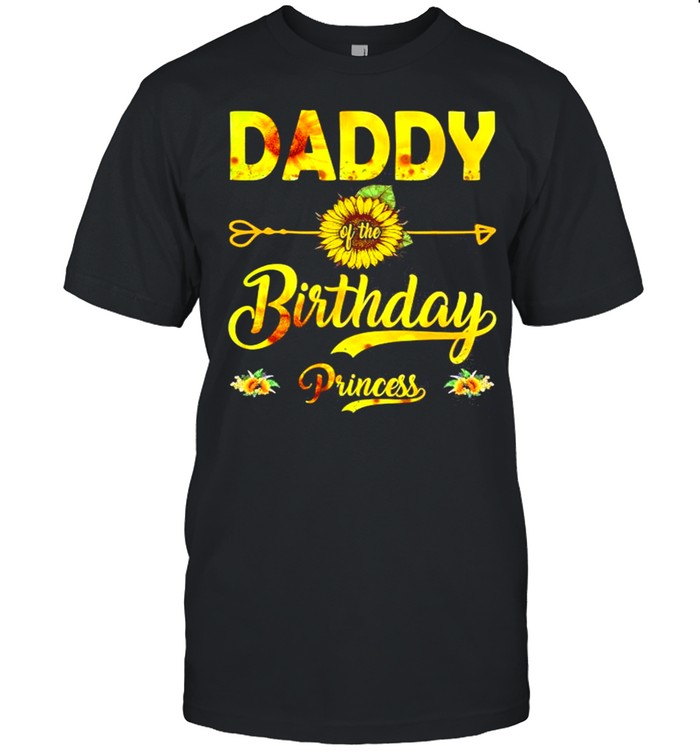 Daddy Of The Birthday Princess Shirt