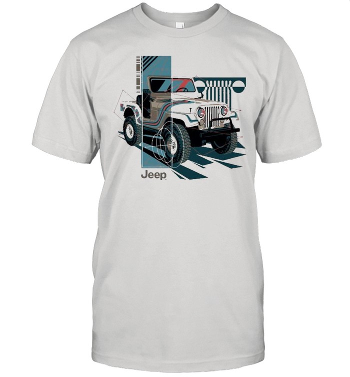 Jeep Wrangler Painted Angles Pullover Shirt