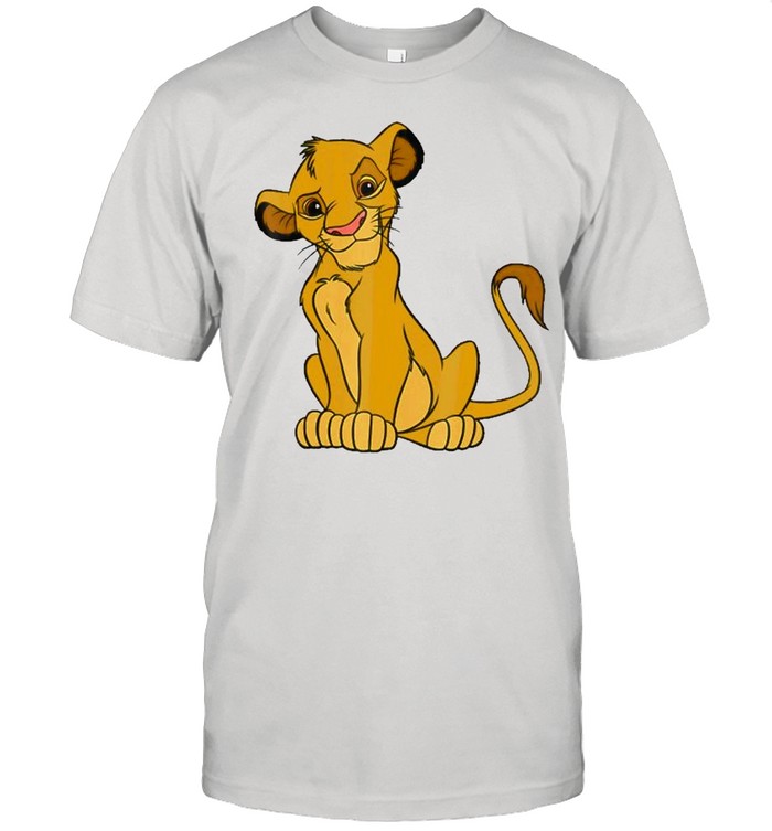 The Lion King Young Simba Sitting Up Shirt