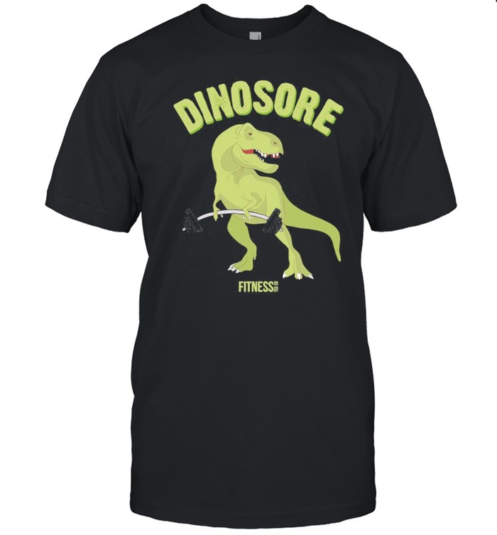Dinosaur Dinosore Fitness Tee Co shirt