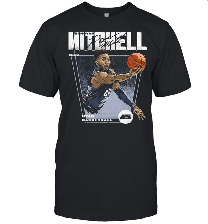 Dong Van Mitchell Utah Basketball shirt