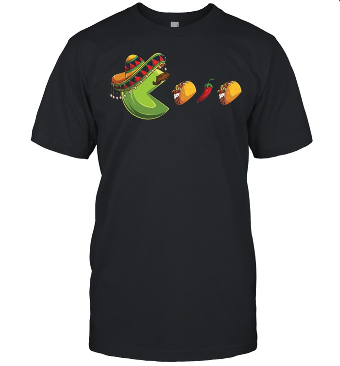 eating Tacos Cinco de Mayo Boys Mexican shirt