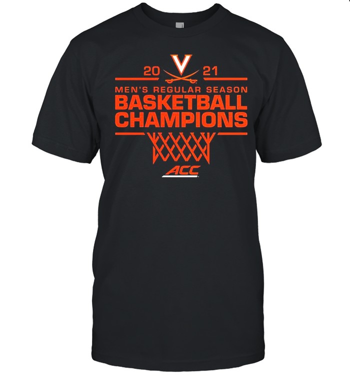 Virginia Cavaliers Fanatics Branded 2021 ACC Mens Basketball Regular Season Champions shirt