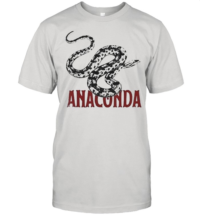 I Love My Anaconda Snake shirt