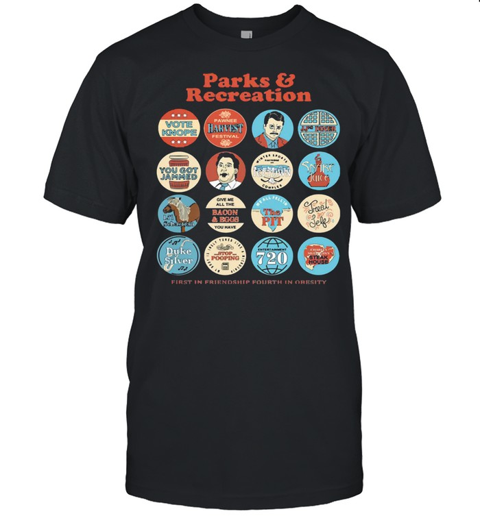 Parks and recreation quote mashup shirt