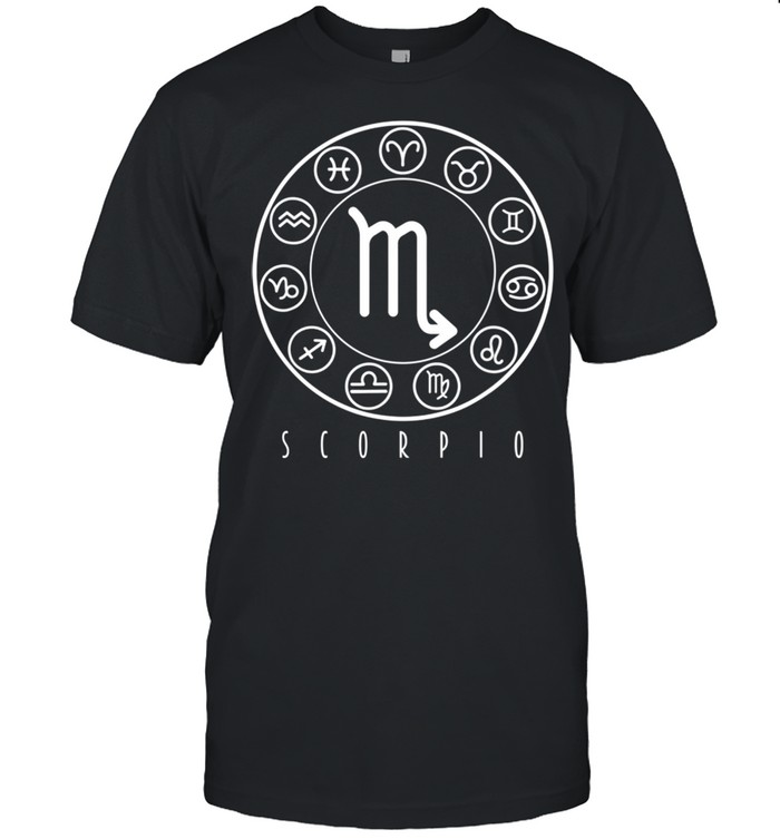 Scorpio Zodiac Sign Horoscope Symbol Astrological Signs shirt