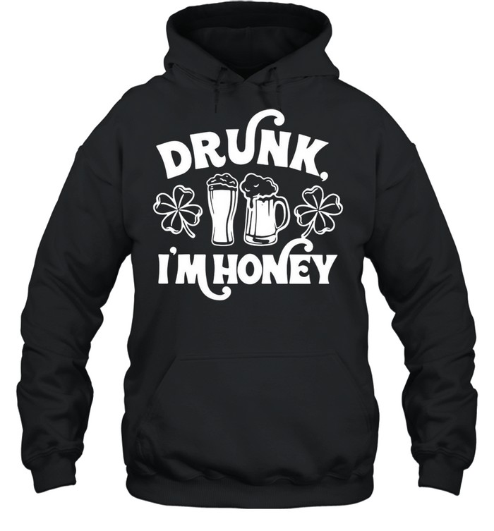 St Patrick’s Day Drunk I’m Honey Couple Matching T-shirt Unisex Hoodie