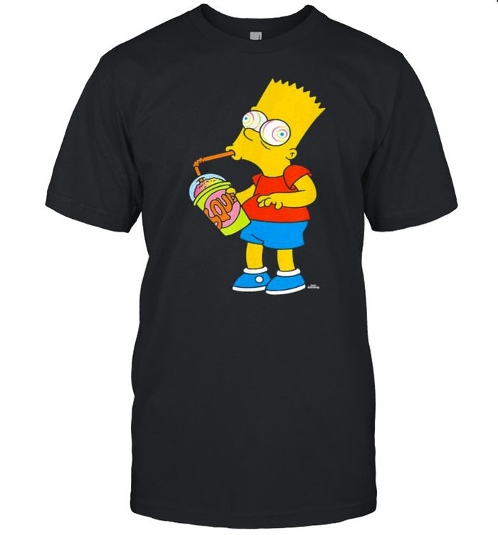 The Simpsons Bart Simpson Squishee Brain Freeze Shirt