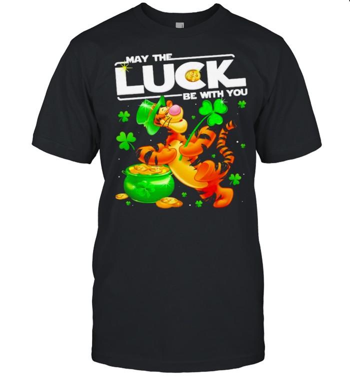 Tigger May The Luck Be With You Patrick Day Shirt