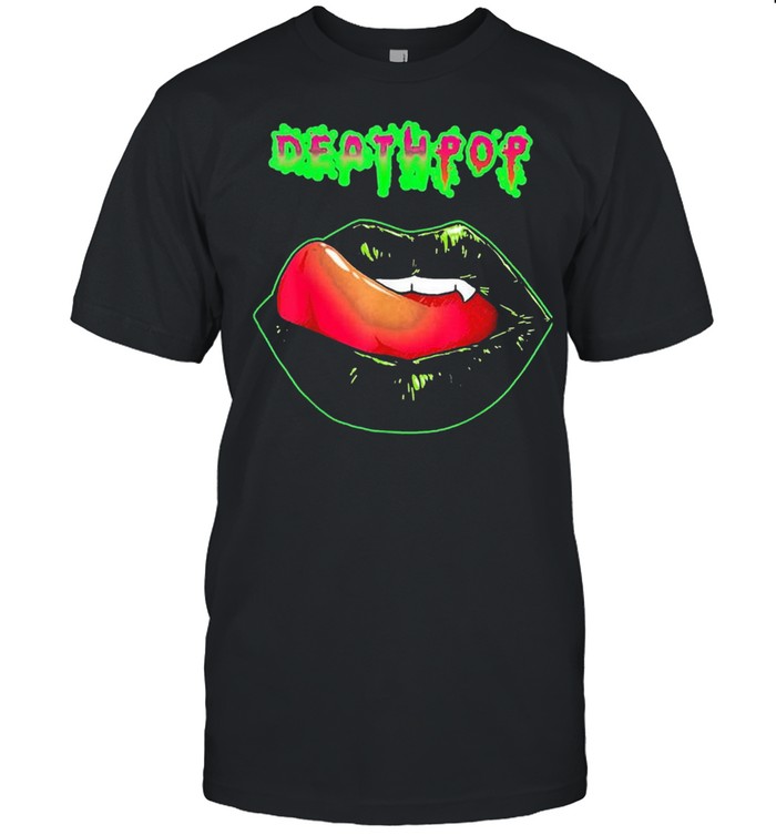 Deathpop Lips Colored Cloth shirt