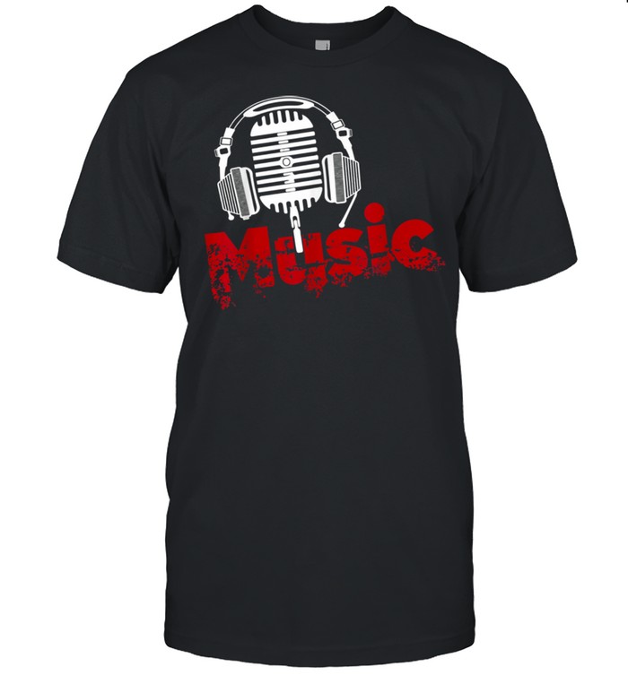 Music Microphone Apparel shirt