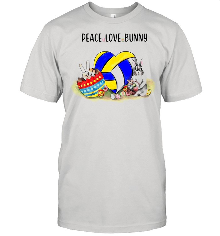 Rabbit Peace Love Bunny T-shirt