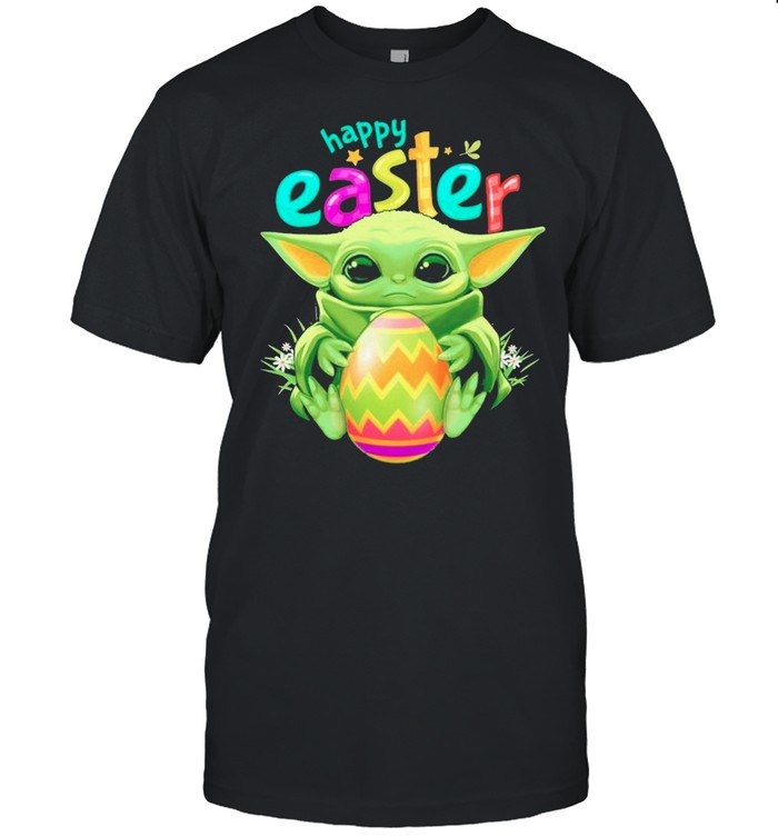 Star Wars Baby Yoda Hug Easter Eggs Happy Easter 2021 shirt