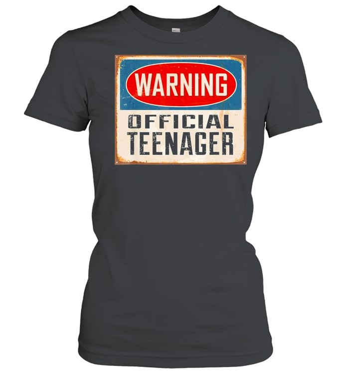 WarningTeenager  shirt Classic Women's T-shirt