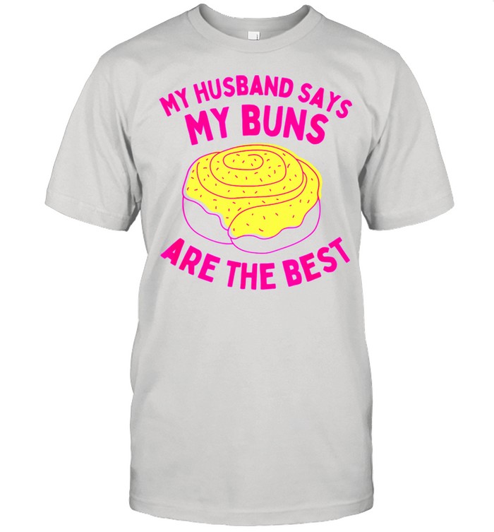 Wifey Cinnamon Buns Punny Husband Chef shirt