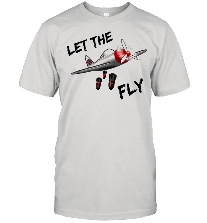 Dropping the F Bomb Plane Cussing Adult Humor shirt