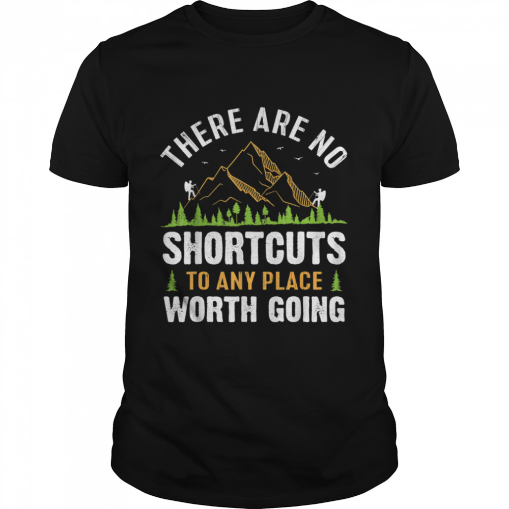 Hiking Saying Vacation Hike Mountain shirt