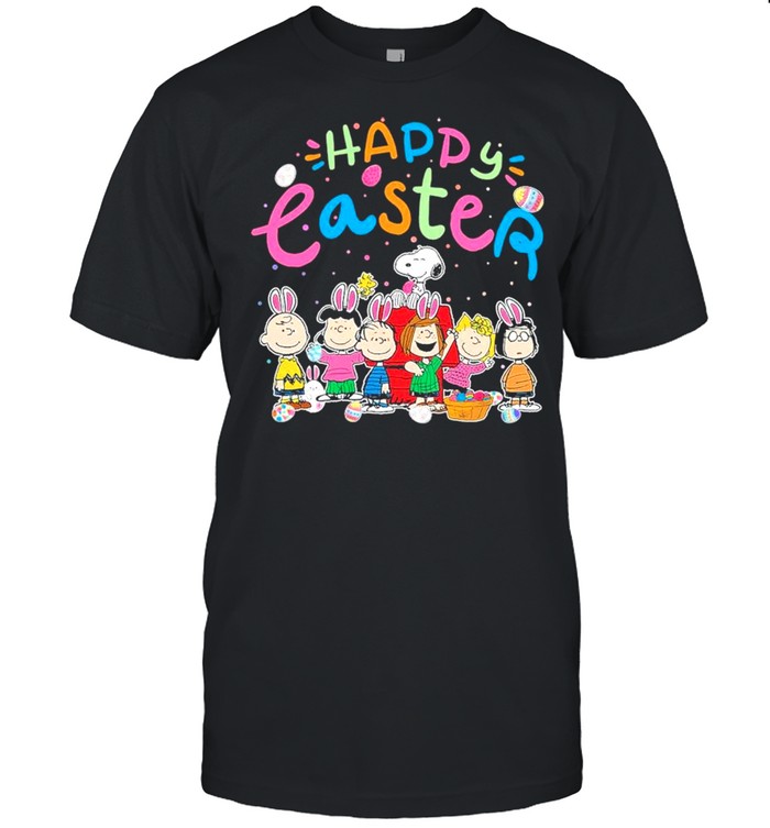 The Peanuts characters Happy Easter 2021 shirt