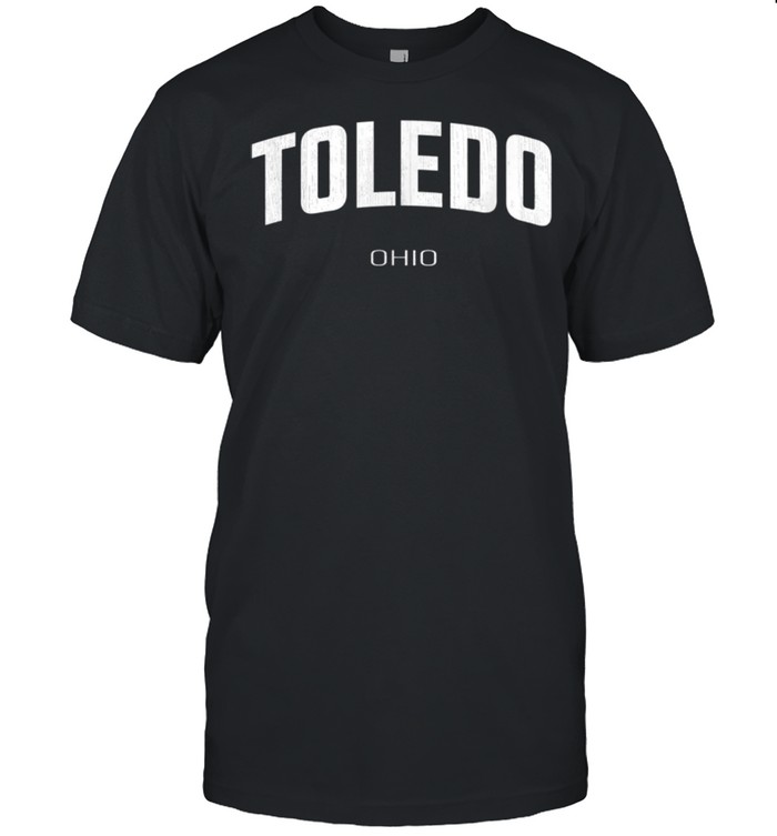 Toledo Ohio OH vintage state Athletic shirt