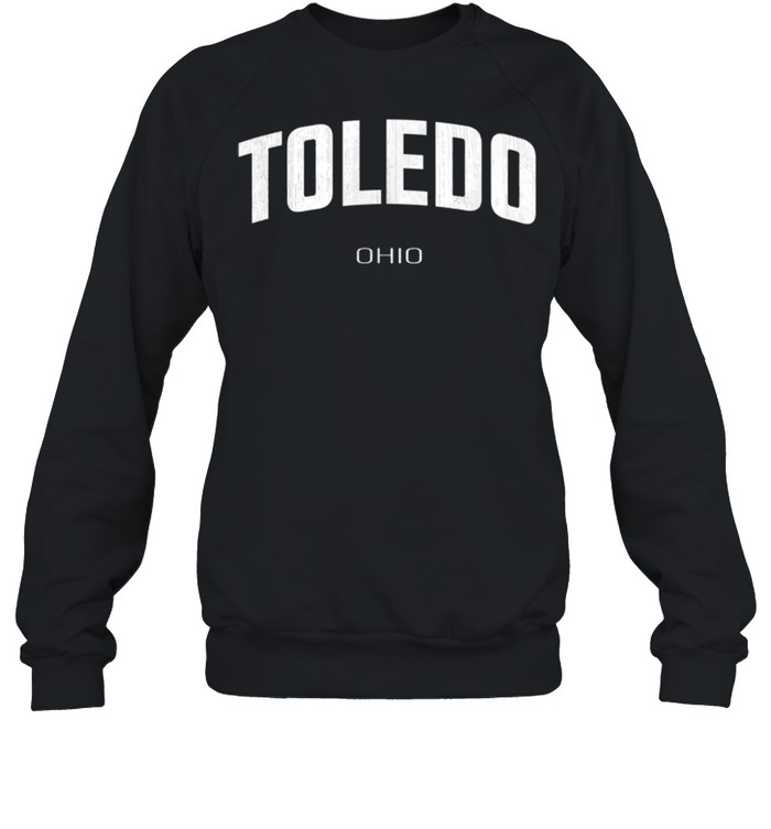 Toledo Ohio OH vintage state Athletic shirt Unisex Sweatshirt
