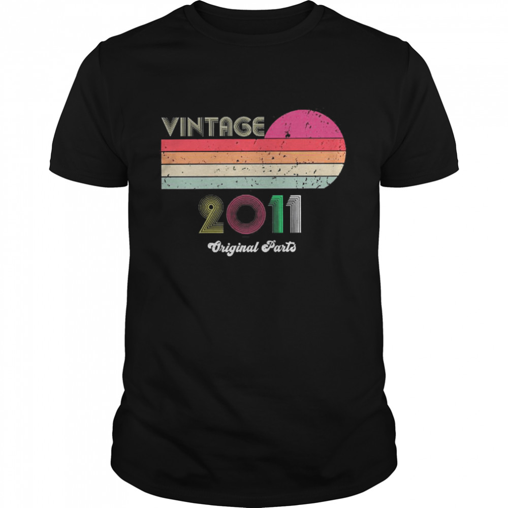 Vintage 2011 10th Birthday shirt