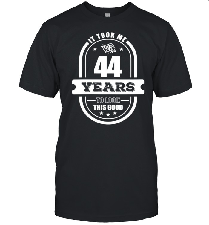 44th Birthday Age 44 Year Old Retro Dad 1976 shirt