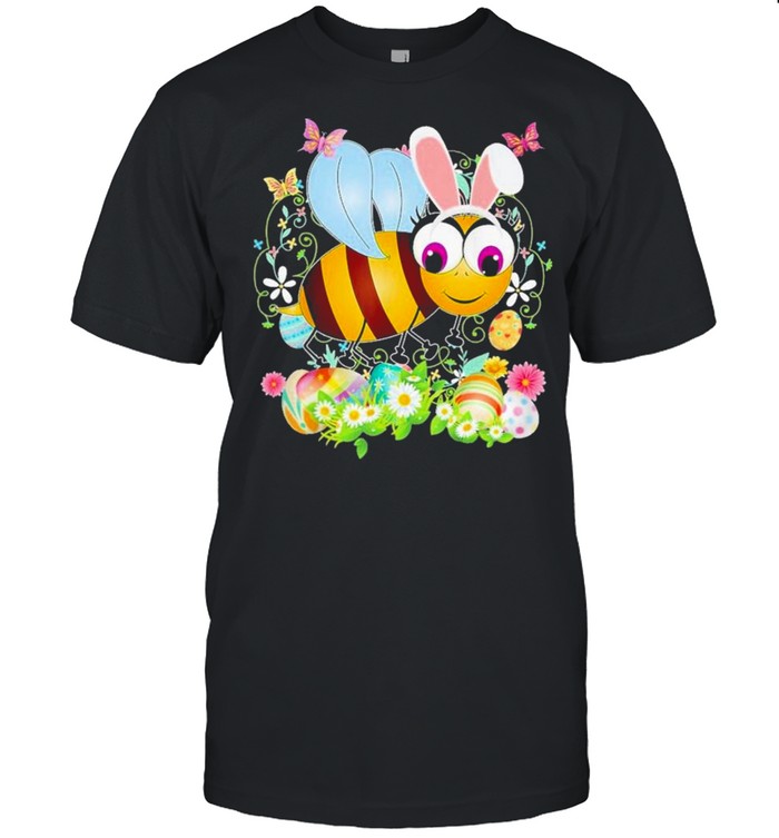 Bunny Bee Happy Easter Eggs 2021 shirt