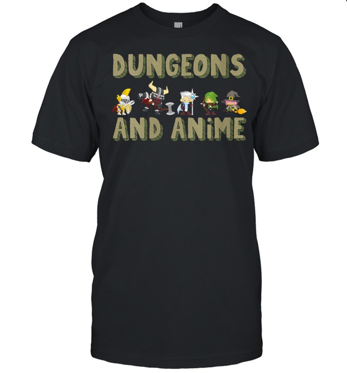 Dungeons And Anime Senpai Japanese Episode Noodles Top Anime shirt