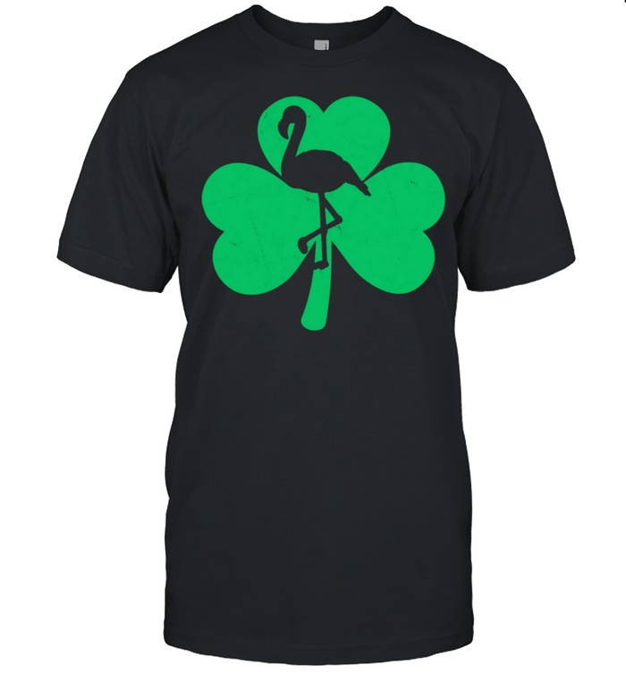 Flamingo Birds Irish Shamrock St. Patrick’s Day shirt