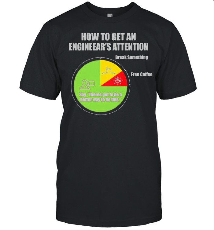 How To Get An Engineers Attention Engineering Shirt