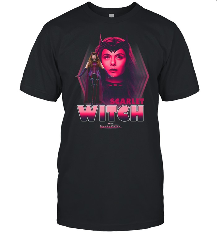 Marvel WandaVision The Scarlet Witch Faded shirt