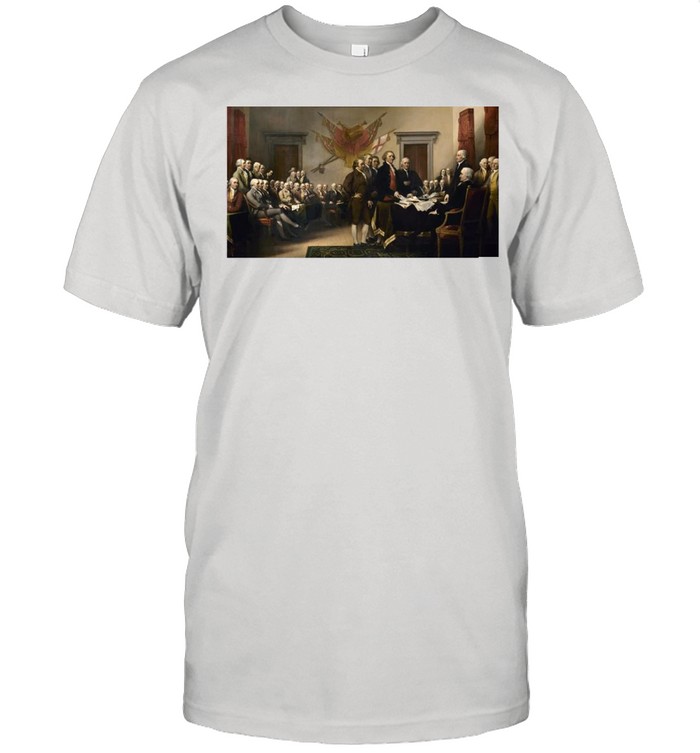 Signing Declaration Of Independence Signing T-shirt