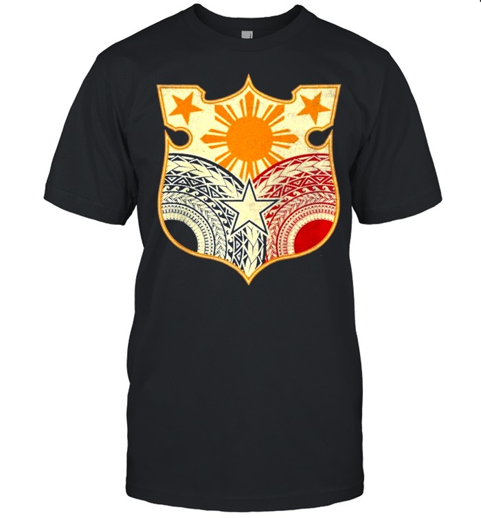 Vintage Tribal Filipino Flag Filipino Heritage Shirt