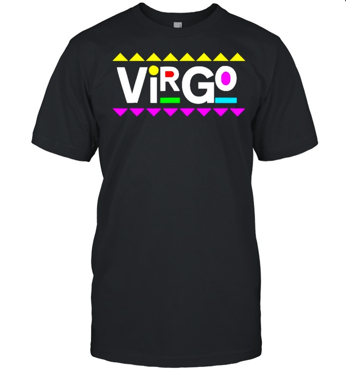 Virgo Zodiac Design 90S Style Shirt