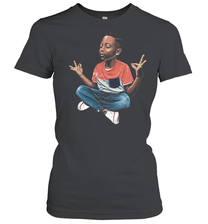 Black Boy Zen shirt Classic Women's T-shirt