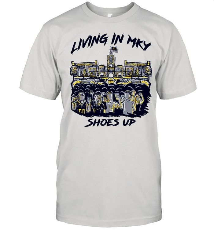 LIVING IN MY SHOES UP shirt