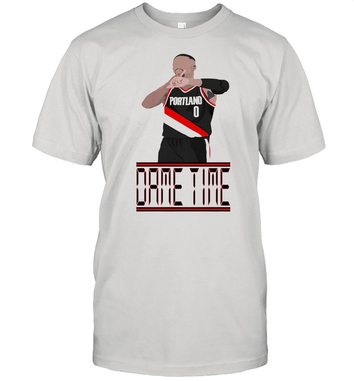 Portland Trail Blazers Damian Lillard Dame Time shirt