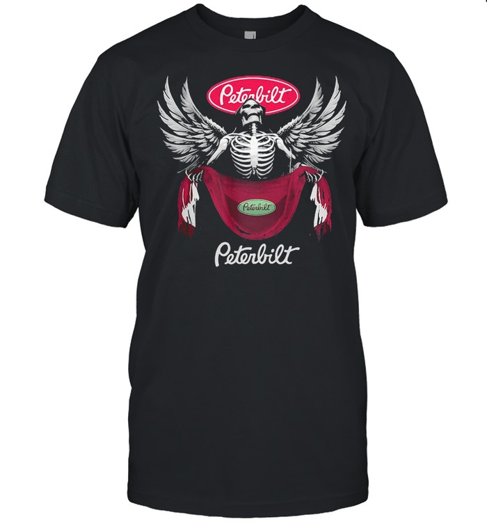 Skeleton wings Peterbilt shirt