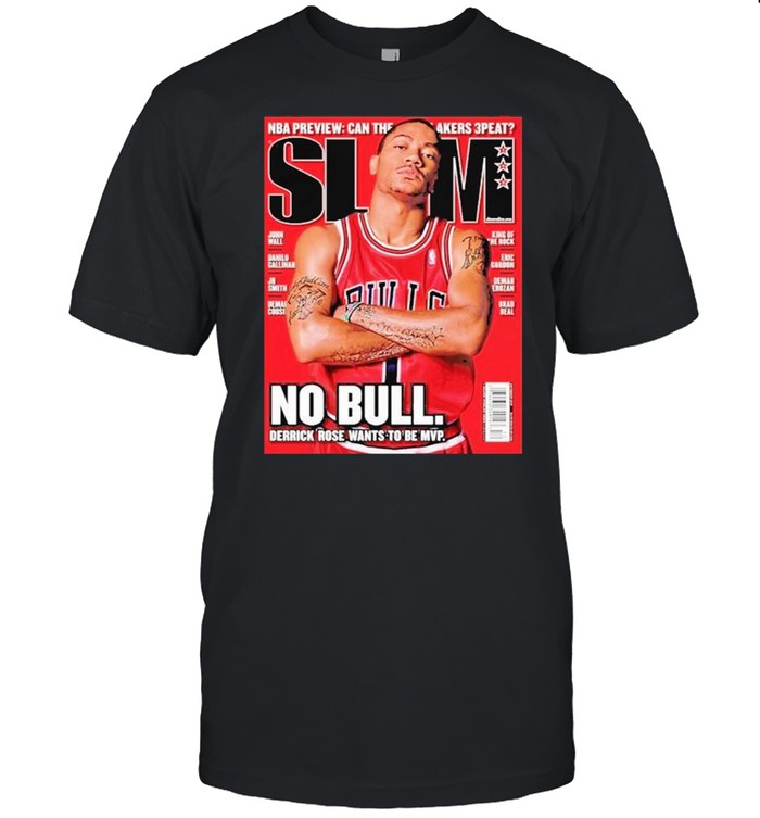 SLAM Cover Derrick Rose shirt