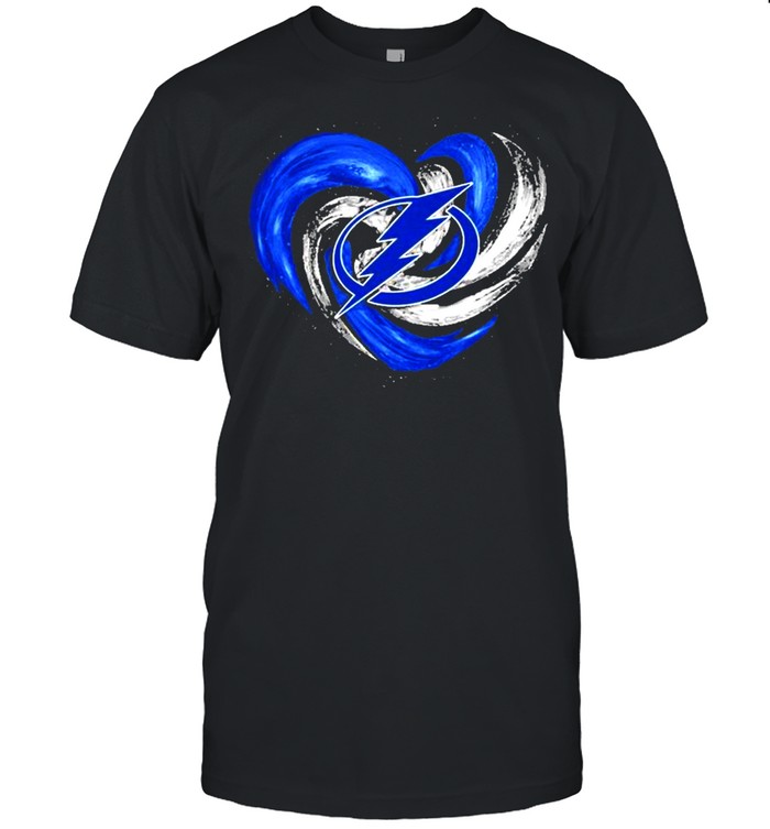 Tampa Bay Lightning Heart Shirt