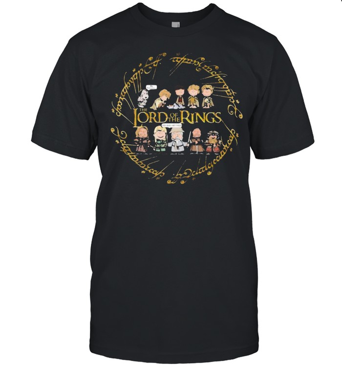 The Lord Of The Rings The Peanuts Blood Shirt