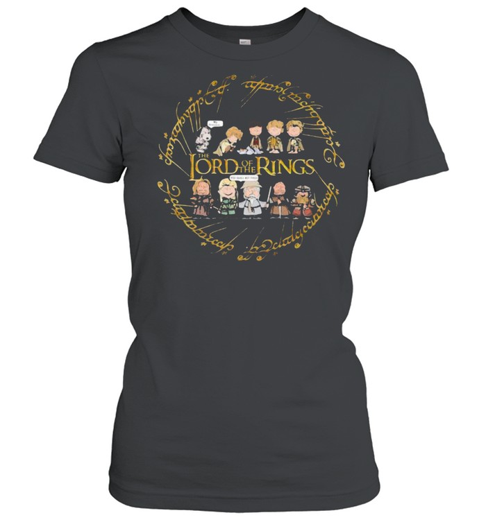 The Lord Of The Rings The Peanuts Blood  Classic Women's T-shirt