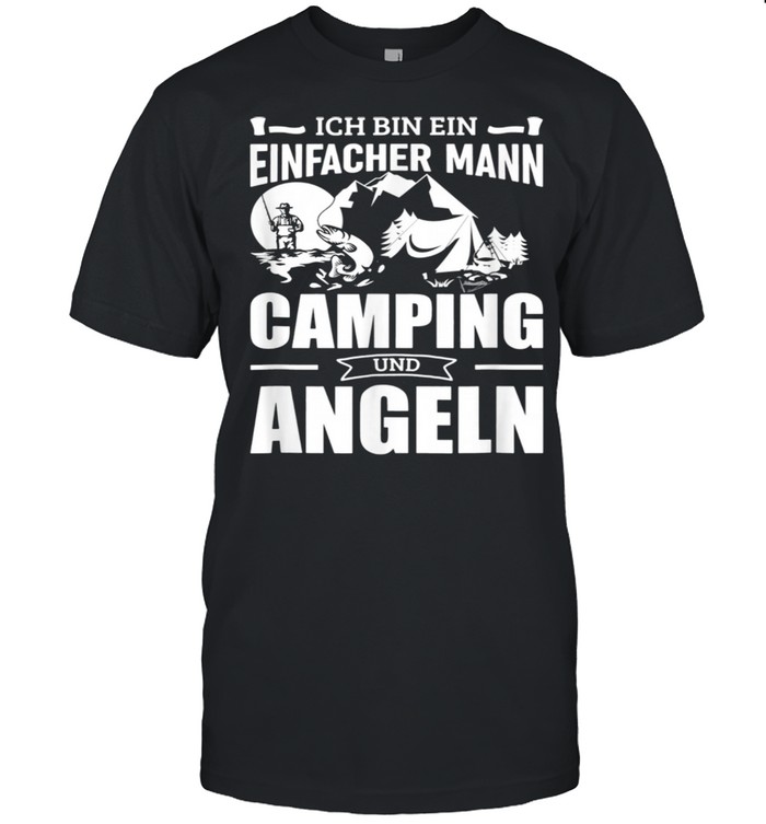 Angel Fisch Angler Fischer Angeln Geschenk shirt