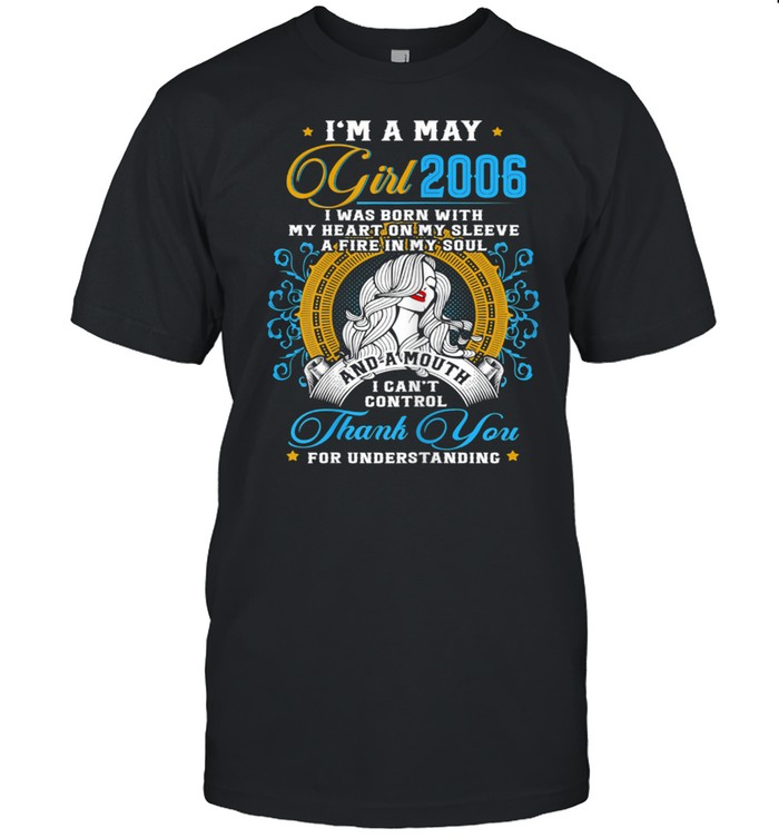 Awesome Since 2006 15th Birthday I’m A May Girl 2006 shirt