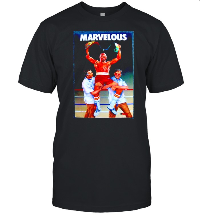 Marvin hagler win shirt