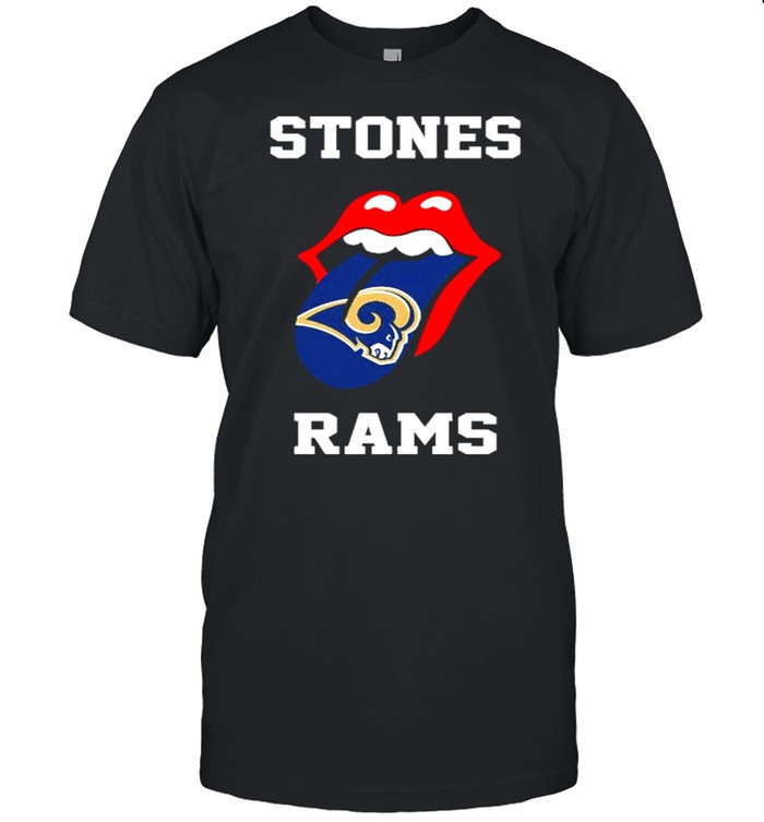 The Rolling Stones Los Angeles Rams 2021 shirt